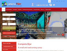 Tablet Screenshot of camp-bijar.com